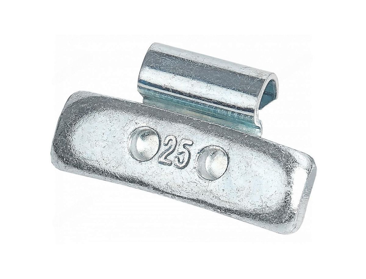 Грузики балансировочные для литых дисков Fe 25 г, 100 шт. NORDBERG WC25AF4 фото 3