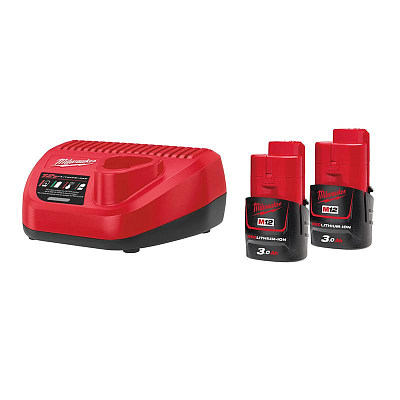 Энергокомплект Milwaukee M12 NRG-302 4933451902 4933451902