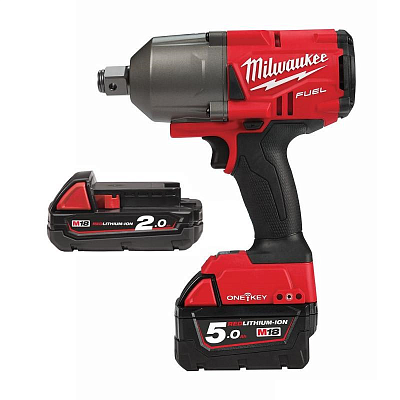 Аккумуляторный импульсный гайковерт Milwaukee M18 FUEL ONEFHIWF34-522X ONE-KEY 4933459712