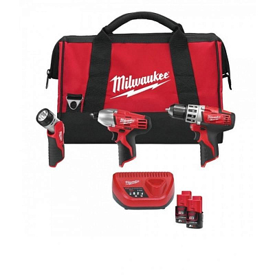 Набор инструментов PowerPack Milwaukee С12 PP3В-22B 4933416575