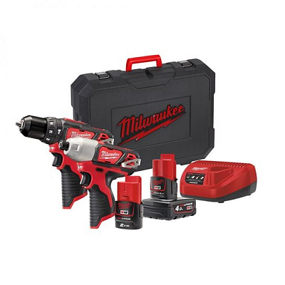 Набор инструментов Milwaukee M12 BPP2B-421C 4933443497