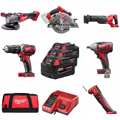 Набор инструментов Milwaukee M18 BPP6A-503D 4933446936