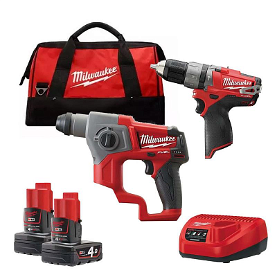 Набор инструментов Milwaukee M12 FUEL CPP2B-402C 4933447479