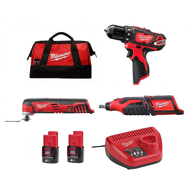 Набор инструментов Milwaukee M12 SET2A-202C 4933448551