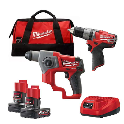 Набор инструментов Milwaukee M12 FUEL CPP2B-602C 4933451513