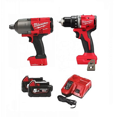 Набор инструментов Milwaukee M18 FPP2G-502X Set Power Pack IN2 4933459035