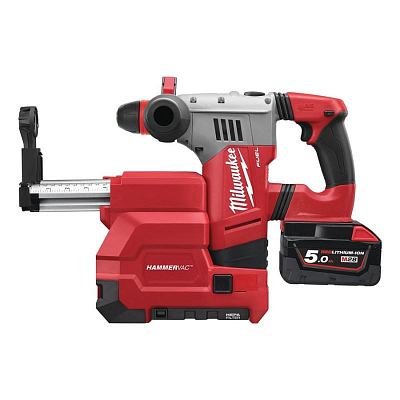 Аккумуляторный перфоратор с системой пылеудаления Milwaukee M28 FUEL CHPXDE-502C 4933448015