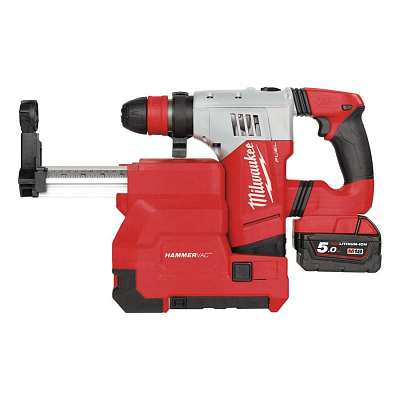Аккумуляторный перфоратор с системой пылеудаления Milwaukee M18 FUEL CHPXDE-502C 4933448180