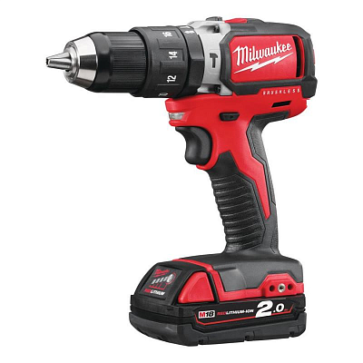 Аккумуляторная ударная дрель-шуруповерт Milwaukee M18 BLPD-202C 4933448447