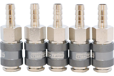 БРС KraftWell мама, ёлочка 10 мм, 5 шт KRW-QC10F-5