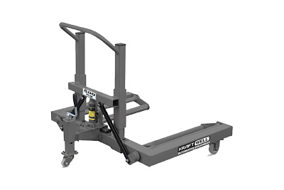 Гидравлическая тележка KraftWell г/п 500 кг, для снятия колес грузовых автомобилей KRW-WD5
