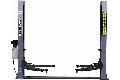 Двухстоечный подъемник KraftWell г/п 4000 кг, электрогидравлический, сеть 220 В KRW4SLM/220