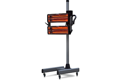 Инфракрасная сушка на стойке KraftWell 2 софита KRW-IR2