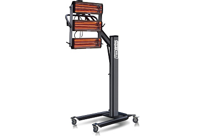 Инфракрасная сушка на стойке KraftWell 3 софита KRW-IR3A