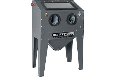 Пескоструйная камера KraftWell фронтальная загрузка, 220 л KRW-SB220F