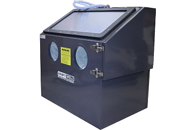 Пескоструйная настольная камера KraftWell боковая загрузка, 110 л KRW-SB110
