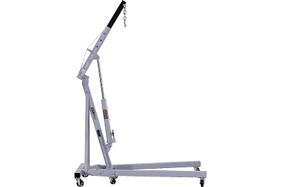 Складной кран KraftWell г/п 1000 кг. однотактный, цвет серый KRWCA