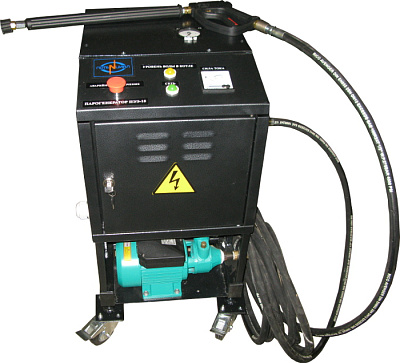 Парогенератор для автомойки (нержавеющий котел), давление 1,0 МПа, ПЭЭ-15АМ-1-Н Потенциал 