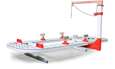 Стапель платформенный восстановления аварийных кузовов SIVER К-110