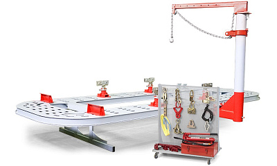 Стапель платформенный для восстановления кузова автомобиля К-110 MAXI