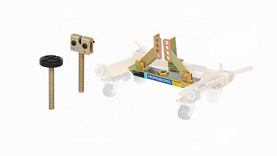 Набор насадок для тележки под колесо N3S8 NORDBERG N3SK