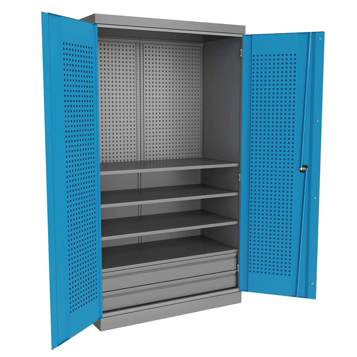 Шкаф металлический инструментальный 1800x1000x500 мм, TNC 180.B2.S4 фото 1