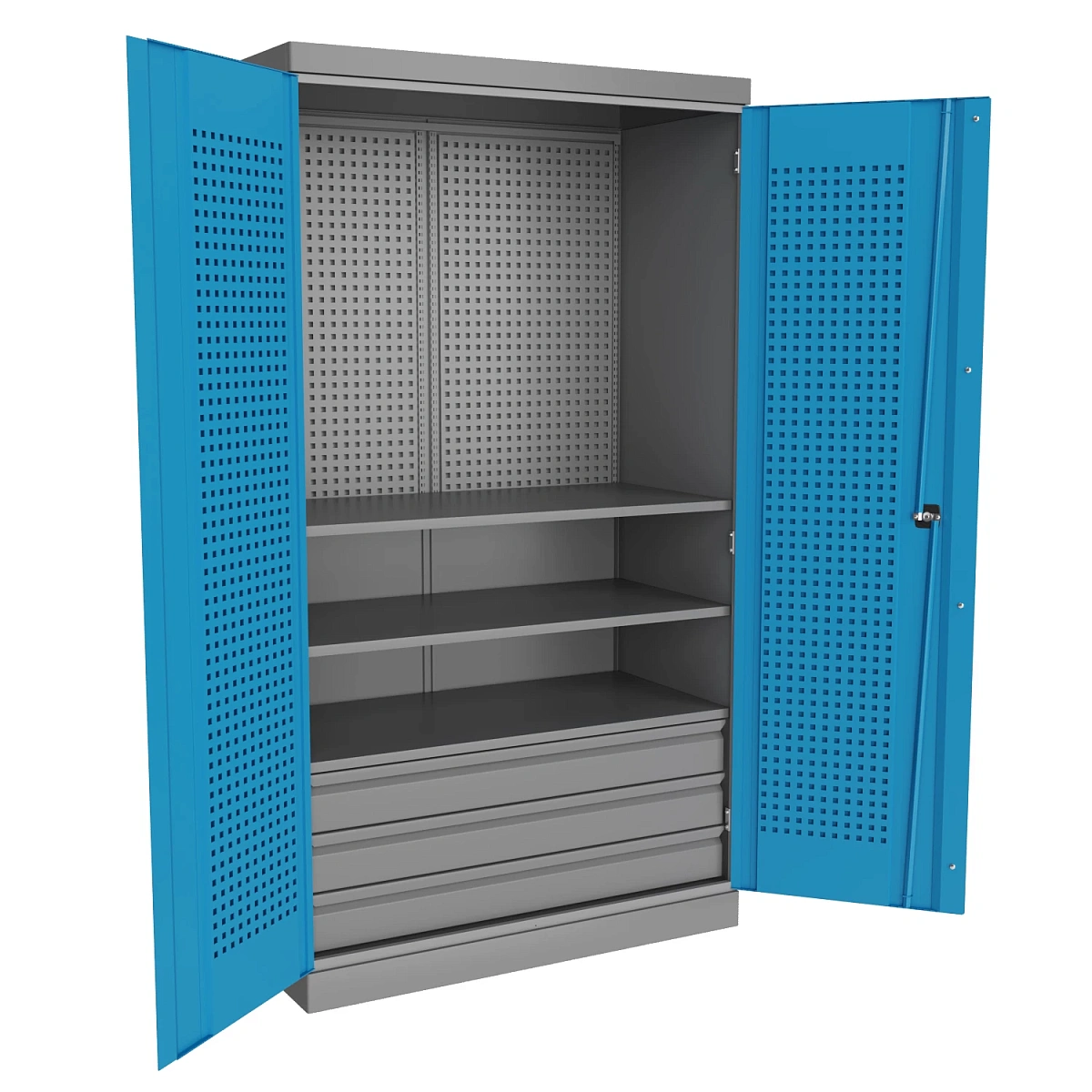 Шкаф инструментальный 1800x1000x500 мм, TNC 180.B3.S3 фото 1