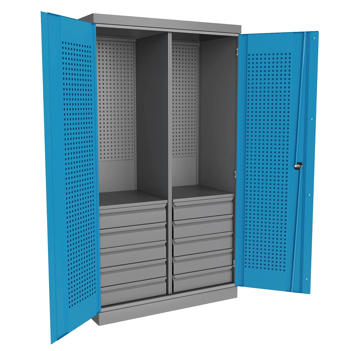 Шкаф инструментальный 1800x1000x500 мм, TNC 182.10B.2S фото 1