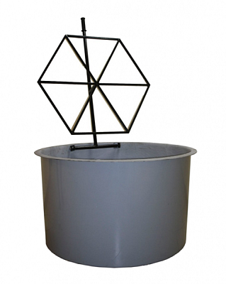 Ванна для проверки колес с механическим приводом (из стеклопластика) POLARUS VG-M