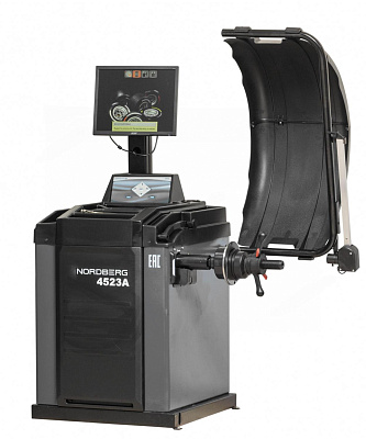 Станок балансировочный автомат с дисплеем, серый NORDBERG 4523A(G)