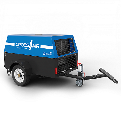 Дизельный передвижной компрессор CrossAir Borey41-7F