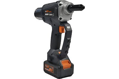 Аккумуляторный заклепочник MAXXT с бесщеточным мотором, 20V/4.0AH MDRG20V