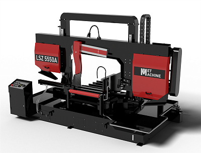 Полуавтоматический ленточнопильный станок с поворотной рамой LSZ5550 