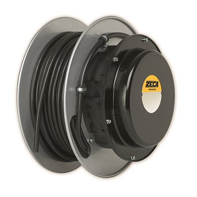 Катушка открытая кабельная 20+2 метра, 380 В, кабель 8 жил, алюминиевый корпус, ZECA 1764