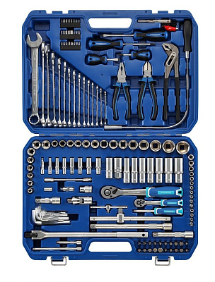 Набор инструментов, 147 предметов, 1/2", 1/4" NORDBERG 2496147C