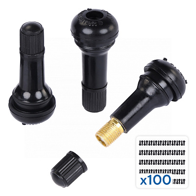 Вентиль для бескамерных шин, 100 шт. NORDBERG TR413