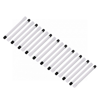 Удлинитель вентиля пластиковый, прямой, белый, L=125 мм, 20 шт. NORDBERG VE170R