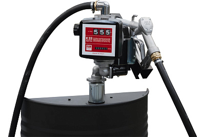 Бочковой комплект для перекачки дизельного топлива PIUSI Drum Panther DC 24/12V F0034111C