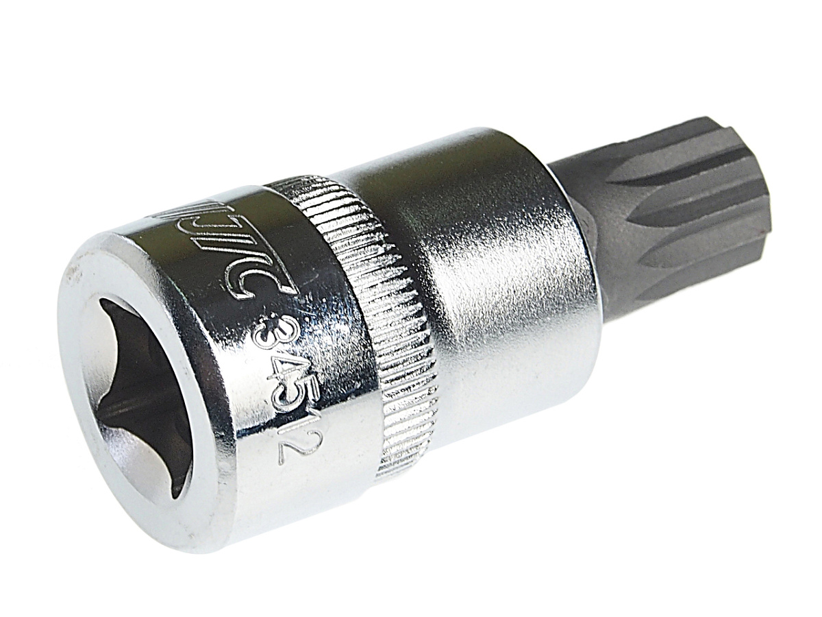 Бита-головка 3/8" SPLINE M12х48мм JTC фото 2