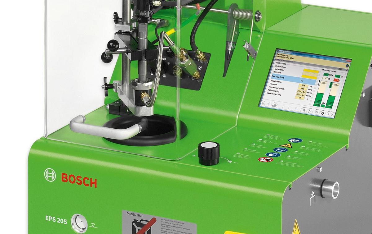 BOSCH EPS 205 СТЕНД ДЛЯ ПРОВЕРКИ ВСЕХ ТИПОВ ФОРСУНОК фото 2