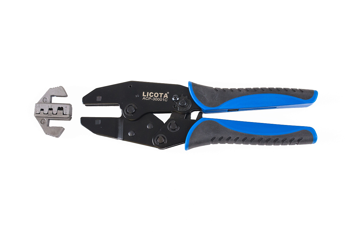 Клещи для обжима ножевых клемм автомат Licota ACP-30001C фото 1